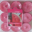 Colonial Candle ~~JUICY WATERMELON~~ Scented Tea Lights 9/ pack New