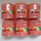 Colonial Candle 6 Scented Votives ~GRAPEFRUIT & WHEATGRASS~  1.7 oz