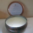 CCCC Colonial Candle Scented SEAGRASS & PAPYRUS Tin 12 oz Soy Blend