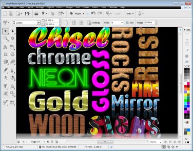 Sign, Print & Poster Shop Full-Featured Software Print & Cut VinylMaster Xpt V4