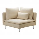 Ikea Soderhamn Corner Section Cover - Isefall Natural