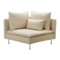 Ikea Soderhamn Corner Section Cover - Isefall Natural