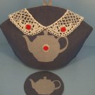 Dark Denim Chic Teapot Tea Cosy / Cozy