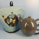 Butterflies Teapot Tea Cosy / Cozy Set