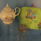 Tinkerbell Fairy GREEN Teapot & Tea Cosy / Cozy Set
