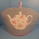 Breast Cancer Awareness DENIM Teapot Tea Cosy / Cozy
