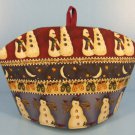 Debbie Mumm Snowman #3 Teapot Tea Cosy / Cozy