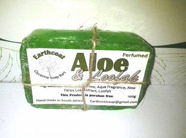 Aloe Ferox Soap, Aloe & Loofah by The Touch of Aloe