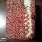 crochet book cover flower  butterfly