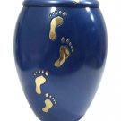 Baby Sutton Blue Cremation Child Urn for Baby Ashes