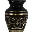 Mini Size Radiance Keepsake Memorial Urn For Ashes With Velvet Box