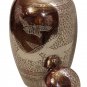10.5 Inches Size Going Home Birds Red Color Adult Funeral Memorial Urn For Human Ashes