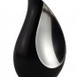 Teardrop Brass Keepsake Black Silver Urn