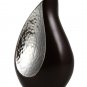 Teardrop Keepsake Funeral Urn with Black and Bronze Color Finish