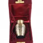 Small Size Natural Gold Color Keepsake Memorial Urn For Ashes With Velvet Box