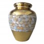 Adult Pearls Urns For Ashes - Elite Mother Of Pearl Adult Cremation Urn For Human Ashes