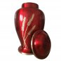 Large Size Autumn Harvest Red Color Adult Cremation Urn For Human Ashes
