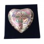Small Size Lattice Floral Heart Keepsake Funeral Urn For Ashes Available With Stand