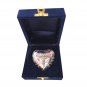 Small Size Lattice Floral Heart Keepsake Funeral Urn For Ashes Available With Stand