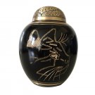 Cat Memorial Urns For Ashes - Black Cat Cremation Urn For Pet Ashes