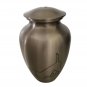 Dog Memorial Classic Pewter Cremation Urn For Pet Ashes