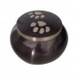 Medium Size Classic Round Paw Print Pet Memorial Urn For Pet Ashes USA