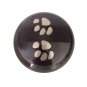 Medium Size Classic Round Paw Print Pet Memorial Urn For Pet Ashes USA