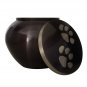 Medium Size Classic Round Paw Print Pet Memorial Urn For Pet Ashes USA