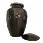 Pet Funeral Paw Prints Cremation Brass Urn