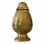 Engraved Silver And Gold Keepsake Urn Ashes, Cremation Urns