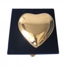 Classic Gold Heart Keepsake Urn Ashes, Funeral Urns