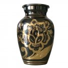 Classic Nickel Black Keepsake Urn, Funeral Urns