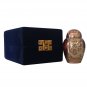 Mini Dome Top Going Home Red Keepsake Memorial Urn For Ashes With Velvet Box