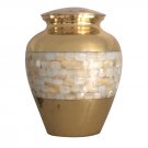 Adult Pearls Urns For Ashes - Elite Mother Of Pearl Adult Cremation Urn For Human Ashes