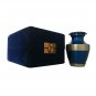 Lineas Rustic Sage Keepsake Cremation Brass Urn with Velvet Box