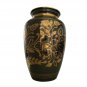 Engraved Classic Nickel Adult Urn for Ashes