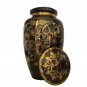 Engraved Classic Nickel Adult Urn for Ashes
