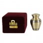 Grecian Pewter Brass Keepsake Cremation Urn