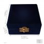 Classic Nickel Black Heart Keepsake Urn, Funeral Urns