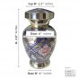 Golden Arch Finish Keepsake Cremation Urn