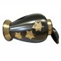 Large Size Dove Falling Leaves Adult Funeral Memorial Brass Urn For Ashes