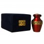 Rich Ruby Red Small Keepsake Urn, Mini Cremation Urns for Ashes