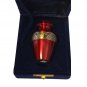 Rich Ruby Red Small Keepsake Urn, Mini Cremation Urns for Ashes