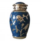 Blessing Silver Birds Small Keepsake Urn, Mini Cremation Urns for Ashes