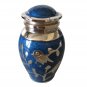 Blessing Silver Birds Small Keepsake Urn, Mini Cremation Urns for Ashes