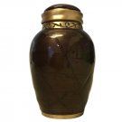 Blessing Bronze Small Keepsake Urn, Mini Cremation Urns for Ashes