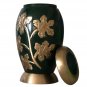 Ivy Leaves Green Color Keepsake Urn, Mini Cremation Urns for Ashes