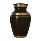 Classic Gray Small Keepsake Urn, Mini Cremation Urns for Ashes