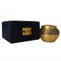 Gold Engraved Round Keepsake Urn, Mini Cremation Urns for Ashes