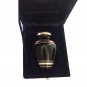 Elite Onyx Small Keepsake Brass Urn, Mini Cremation Urns for Ashes